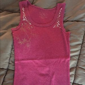 Maroon Lilu Tank Top